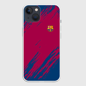 Чехол для iPhone 13 с принтом FC Barca 2018 Original в Новосибирске,  |  | fc | fc barcelona | fcb | fly emirates | ronaldo | абстракция | барселона | геометрия | зож | клуб | линии | месси | модные | мяч | реал мадрид | спорт | спортивные | тренды | футбол | футбольный клуб | эмблема