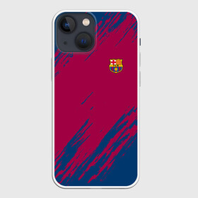 Чехол для iPhone 13 mini с принтом FC Barca 2018 Original в Новосибирске,  |  | fc | fc barcelona | fcb | fly emirates | ronaldo | абстракция | барселона | геометрия | зож | клуб | линии | месси | модные | мяч | реал мадрид | спорт | спортивные | тренды | футбол | футбольный клуб | эмблема