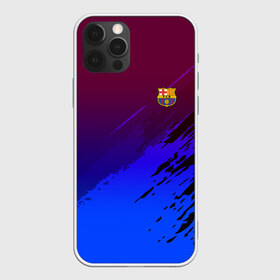 Чехол для iPhone 12 Pro Max с принтом FC Barcelona SPORT в Новосибирске, Силикон |  | football | soccer | разноцветный