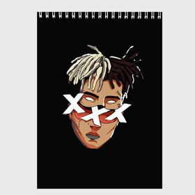 Скетчбук с принтом XXXtentacion в Новосибирске, 100% бумага
 | 48 листов, плотность листов — 100 г/м2, плотность картонной обложки — 250 г/м2. Листы скреплены сверху удобной пружинной спиралью | anime | at  me | freex | look | revenge | tentacion | xxx | xxxtentacion | аниме | джасей | дуэйн | икс | нарисованный | онфрой | рисунок | тейте | тент | тентаньсьен | тентасьён | тентасьон | тентейшен | тентейшн | триисковый