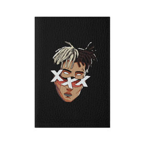 Обложка для паспорта матовая кожа с принтом XXXtentacion в Новосибирске, натуральная матовая кожа | размер 19,3 х 13,7 см; прозрачные пластиковые крепления | Тематика изображения на принте: anime | at  me | freex | look | revenge | tentacion | xxx | xxxtentacion | аниме | джасей | дуэйн | икс | нарисованный | онфрой | рисунок | тейте | тент | тентаньсьен | тентасьён | тентасьон | тентейшен | тентейшн | триисковый