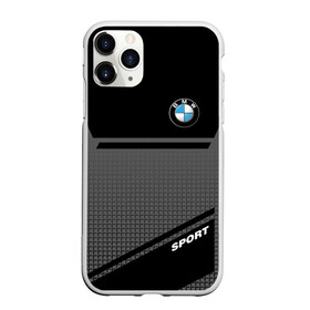 Чехол для iPhone 11 Pro матовый с принтом BMW SPORT в Новосибирске, Силикон |  | bmw | бмв | марка | машины