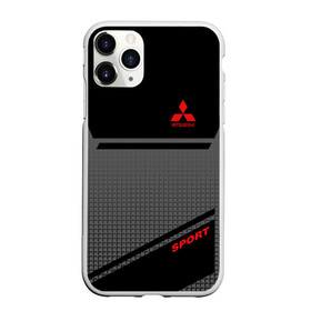 Чехол для iPhone 11 Pro матовый с принтом MITSUBISHI SPORT в Новосибирске, Силикон |  | mitsubishi | sport | митсубиси | митсубиши | спорт