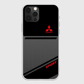 Чехол для iPhone 12 Pro Max с принтом MITSUBISHI SPORT в Новосибирске, Силикон |  | mitsubishi | sport | митсубиси | митсубиши | спорт