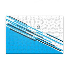 Пазл магнитный 126 элементов с принтом MAZDA SPORT в Новосибирске, полимерный материал с магнитным слоем | 126 деталей, размер изделия —  180*270 мм | Тематика изображения на принте: mazda | мазда | марка | машины