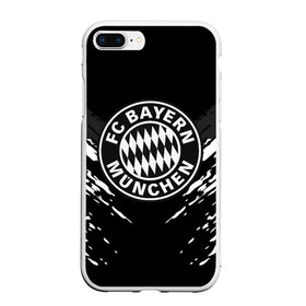 Чехол для iPhone 7Plus/8 Plus матовый с принтом BAYERN MUNCHEN SPORT в Новосибирске, Силикон | Область печати: задняя сторона чехла, без боковых панелей | football | soccer | байерн