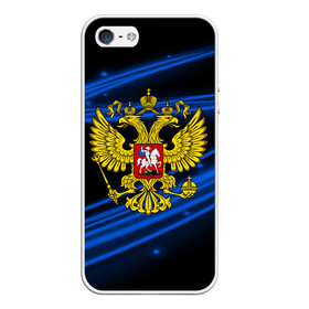 Чехол для iPhone 5/5S матовый с принтом Russia collection abstract в Новосибирске, Силикон | Область печати: задняя сторона чехла, без боковых панелей | Тематика изображения на принте: abstraction | grunge | russia | sport | абстракция | герб | краска | русский | символика рф | спорт | спортивный | триколор | униформа | форма | я русский