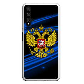 Чехол для Honor 20 с принтом Russia collection abstract в Новосибирске, Силикон | Область печати: задняя сторона чехла, без боковых панелей | Тематика изображения на принте: abstraction | grunge | russia | sport | абстракция | герб | краска | русский | символика рф | спорт | спортивный | триколор | униформа | форма | я русский