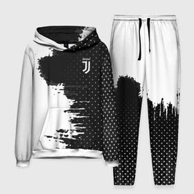 Мужской костюм 3D (с толстовкой) с принтом Juventus uniform black 2018 в Новосибирске,  |  | Тематика изображения на принте: football | soccer | ювентус