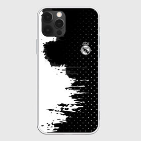 Чехол для iPhone 12 Pro Max с принтом Real Madrid uniform black 2018 в Новосибирске, Силикон |  | football | soccer | реал мадрид