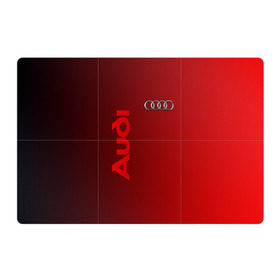 Магнитный плакат 3Х2 с принтом Audi в Новосибирске, Полимерный материал с магнитным слоем | 6 деталей размером 9*9 см | Тематика изображения на принте: audi | автомобиль | ауди | кольца | лого