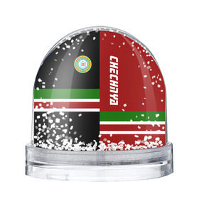 Снежный шар с принтом CHECHNYA (Чечня) в Новосибирске, Пластик | Изображение внутри шара печатается на глянцевой фотобумаге с двух сторон | chechnya | грозный | кавказ | кавказец | кадыров | республика | северный | флаг | чех | чечен | чеченец | чеченка | чеченская | чечня