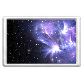 Магнит 45*70 с принтом Сияние звёзд в Новосибирске, Пластик | Размер: 78*52 мм; Размер печати: 70*45 | nebula | space | star | астрономия | вселенная | звезды | космический | космос | планеты