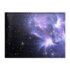 Обложка для студенческого билета с принтом Сияние звёзд в Новосибирске, натуральная кожа | Размер: 11*8 см; Печать на всей внешней стороне | Тематика изображения на принте: nebula | space | star | астрономия | вселенная | звезды | космический | космос | планеты