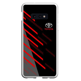 Чехол для Samsung S10E с принтом TOYOTA SPORT в Новосибирске, Силикон | Область печати: задняя сторона чехла, без боковых панелей | auto | toyota | авто | автомобиль | автомобильные | бренд | марка | машины | тойота