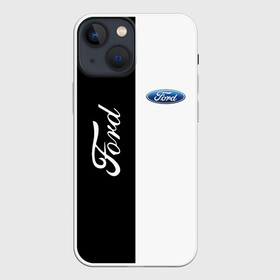 Чехол для iPhone 13 mini с принтом Ford в Новосибирске,  |  | b c | bronco | capri | cougar | crown victoria | econoline | econovan | ecosport | edge | escape | falcon | ford | max | авто | автомобиль | знак | лого | машина | символ | тачка | форд | форт | эмблема