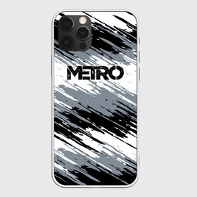 Чехол для iPhone 12 Pro Max с принтом METRO в Новосибирске, Силикон |  | 2033 | exodus | game | last | light | metro | redux | апокалипсис | зомби | игра | краска | краски | метро | монстр | постапокалипсис