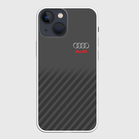 Чехол для iPhone 13 mini с принтом AUDI SPORT в Новосибирске,  |  | auto | авто | ауди | машины