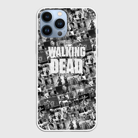 Чехол для iPhone 13 Pro Max с принтом The Walking Dead в Новосибирске,  |  | dead | walking | апокалипсис | бита | гленн | дерил | зомби | карл | люсиль | мертвецы | мишонн | ниган | рик | сериал | ходячие