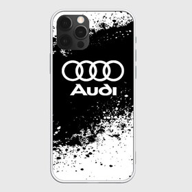 Чехол для iPhone 12 Pro Max с принтом Audi abstract sport в Новосибирске, Силикон |  | Тематика изображения на принте: ауди | кольца | лого | машина