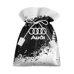 Подарочный 3D мешок с принтом Audi abstract sport в Новосибирске, 100% полиэстер | Размер: 29*39 см | Тематика изображения на принте: ауди | кольца | лого | машина