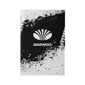 Обложка для паспорта матовая кожа с принтом Daewoo abstract sport в Новосибирске, натуральная матовая кожа | размер 19,3 х 13,7 см; прозрачные пластиковые крепления | Тематика изображения на принте: auto | automobile | car | daewoo | machine | motor | motor car | sport car | автомашина | бренд | дэо | легковой автомобиль | марка | спортивный автомобиль | тачка