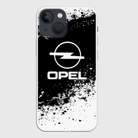 Чехол для iPhone 13 mini с принтом Opel abstract sport в Новосибирске,  |  | Тематика изображения на принте: auto | automobile | car | machine | motor | motor car | opel | sport car | автомашина | бренд | легковой автомобиль | марка | спортивный автомобиль | тачка