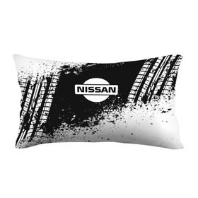 Подушка 3D антистресс с принтом Nissan abstract sport в Новосибирске, наволочка — 100% полиэстер, наполнитель — вспененный полистирол | состоит из подушки и наволочки на молнии | motor | nissan | авто | лого | машина | ниссан | тачка