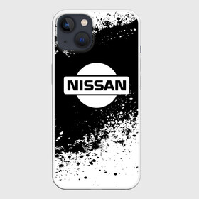 Чехол для iPhone 13 с принтом Nissan abstract sport в Новосибирске,  |  | Тематика изображения на принте: motor | nissan | авто | лого | машина | ниссан | тачка