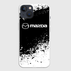 Чехол для iPhone 13 с принтом Mazda в Новосибирске,  |  | auto | automobile | car | machine | mazda | motor | motor car | sport car | автомашина | бренд | легковой автомобиль | мазда | марка | спортивный автомобиль | тачка