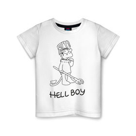 Детская футболка хлопок с принтом Bart Lil Peep в Новосибирске, 100% хлопок | круглый вырез горловины, полуприлегающий силуэт, длина до линии бедер | Тематика изображения на принте: bart simpson | lil peep | барт симпсоны | лил пип