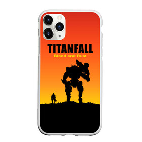 Чехол для iPhone 11 Pro Max матовый с принтом Titanfall 2 в Новосибирске, Силикон |  | blood and rust | game | воин | закат | игра | кровь и ржавчина | робот