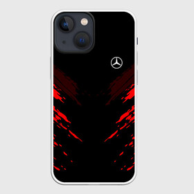 Чехол для iPhone 13 mini с принтом Mercedes SPORT в Новосибирске,  |  | auto | automobile | car | machine | mercedes | motor | motor car | sport car | автомашина | бренд | легковой автомобиль | марка | спортивный автомобиль | тачка
