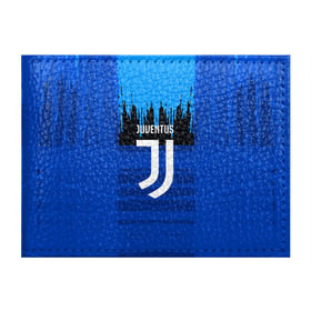 Обложка для студенческого билета с принтом FC Juventus color abstract в Новосибирске, натуральная кожа | Размер: 11*8 см; Печать на всей внешней стороне | Тематика изображения на принте: 