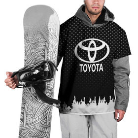 Накидка на куртку 3D с принтом Toyota в Новосибирске, 100% полиэстер |  | auto | automobile | car | machine | motor | motor car | sport car | toyota | автомашина | бренд | легковой автомобиль | марка | спортивный автомобиль | тачка