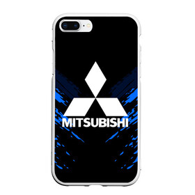 Чехол для iPhone 7Plus/8 Plus матовый с принтом MITSUBISHI SPORT COLLECTION в Новосибирске, Силикон | Область печати: задняя сторона чехла, без боковых панелей |  машина | марка | митсубиси