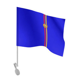 Флаг для автомобиля с принтом Армения, лента с гербом в Новосибирске, 100% полиэстер | Размер: 30*21 см | Тематика изображения на принте: armenia | арменин | армения | армяне | армянин | армянка | армянский | ереван | кавказ | кавказец | республика | северный