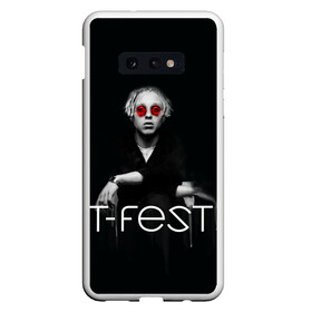 Чехол для Samsung S10E с принтом T-Fest_2 в Новосибирске, Силикон | Область печати: задняя сторона чехла, без боковых панелей | Тематика изображения на принте: t fest | tfest | незборецкий | т фест | тифест