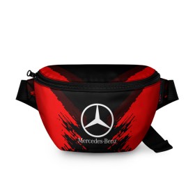 Поясная сумка 3D с принтом MERCEDES-BENZ SPORT COLLECTION в Новосибирске, 100% полиэстер | плотная ткань, ремень с регулируемой длиной, внутри несколько карманов для мелочей, основное отделение и карман с обратной стороны сумки застегиваются на молнию | auto | automobile | car | machine | mercedes benz | motor | motor car | sport car | автомашина | бренд | легковой автомобиль | марка | мерседес | спортивный автомобиль | тачка