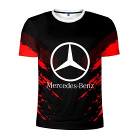 Мужская футболка 3D спортивная с принтом MERCEDES-BENZ SPORT COLLECTION в Новосибирске, 100% полиэстер с улучшенными характеристиками | приталенный силуэт, круглая горловина, широкие плечи, сужается к линии бедра | auto | automobile | car | machine | mercedes benz | motor | motor car | sport car | автомашина | бренд | легковой автомобиль | марка | мерседес | спортивный автомобиль | тачка