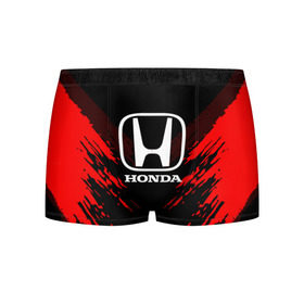 Мужские трусы 3D с принтом HONDA SPORT COLLECTION в Новосибирске, 50% хлопок, 50% полиэстер | классическая посадка, на поясе мягкая тканевая резинка | auto | automobile | car | honda | machine | motor | motor car | sport car | автомашина | бренд | легковой автомобиль | марка | спортивный автомобиль | тачка | хонда