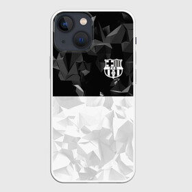 Чехол для iPhone 13 mini с принтом FC BARCELONA (BARCA) | ФК БАРСЕЛОНА в Новосибирске,  |  | fc | fc barcelona | fcb | fly emirates | ronaldo | абстракция | барселона | геометрия | зож | клуб | месси | мяч | реал мадрид | спорт | спортивные | футбол | футбольный клуб | эмблема