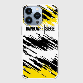 Чехол для iPhone 13 Pro с принтом RAINBOW SIX SIEGE | РАДУГА 6 ОСАДА | R6S в Новосибирске,  |  | cybersport | esports | pro league | r6 | rainbow | rainbow six | siege | six | армия | боевик | военные | война | игры | киберспорт | логотип | оперативники | радуга | шутер