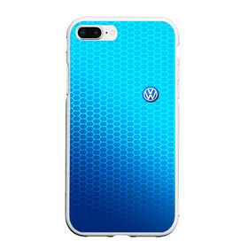 Чехол для iPhone 7Plus/8 Plus матовый с принтом VOLKSWAGEN carbon uniform 2018 в Новосибирске, Силикон | Область печати: задняя сторона чехла, без боковых панелей | Тематика изображения на принте: auto | automobile | car | machine | motor | motor car | sport car | volkswagen | автомашина | бренд | легковой автомобиль | марка | спортивный автомобиль | тачка