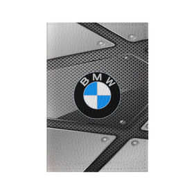 Обложка для паспорта матовая кожа с принтом BMW metalic 2018 в Новосибирске, натуральная матовая кожа | размер 19,3 х 13,7 см; прозрачные пластиковые крепления | 