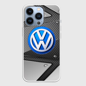 Чехол для iPhone 13 Pro с принтом Volkswagen metalic 2018 в Новосибирске,  |  | Тематика изображения на принте: auto | automobile | car | carbon | machine | motor | motor car | sport car | volkswagen | автомашина | бренд | легковой автомобиль | марка | спортивный автомобиль | тачка