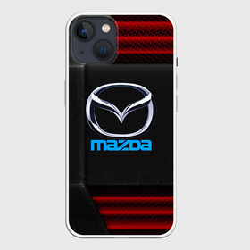 Чехол для iPhone 13 с принтом Mazda auto sport в Новосибирске,  |  | auto | automobile | car | carbon | machine | mazda | motor | motor car | sport car | автомашина | бренд | легковой автомобиль | мазда | марка | спортивный автомобиль | тачка