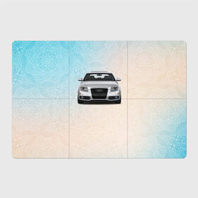 Магнитный плакат 3Х2 с принтом Audi rs4 в Новосибирске, Полимерный материал с магнитным слоем | 6 деталей размером 9*9 см | audi | авто | автомобиль | ауди