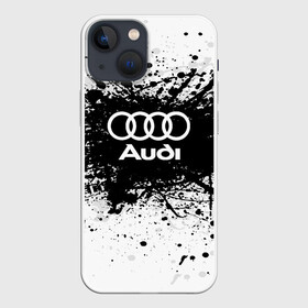 Чехол для iPhone 13 mini с принтом Audi в Новосибирске,  |  | audi | auto | automobile | car | carbon | machine | motor | motor car | sport car | автомашина | ауди | бренд | легковой автомобиль | марка | спортивный автомобиль | тачка