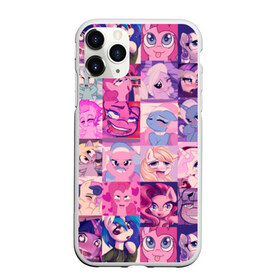 Чехол для iPhone 11 Pro матовый с принтом My Little Pony Ahegao в Новосибирске, Силикон |  | 